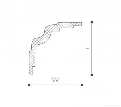 Корниз WT25