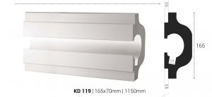 Профил за вграждане KD119