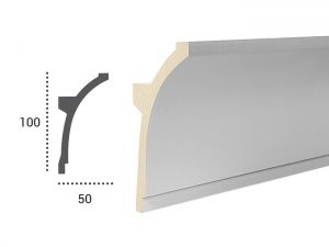 Корниз за скрито осветление KF704 flex