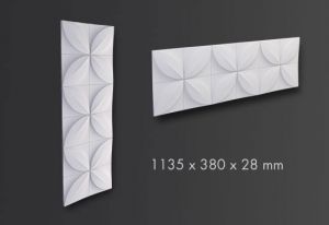 3D панел за стена FLOWER - 1135 × 380 мм