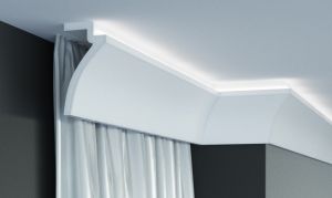 Корниз бленда KF801 Elite Decor - 120 × 60 мм
