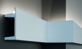 Корниз за скрито осветление KF722 – 201 × 80 мм