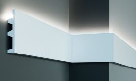 Корниз за скрито осветление KF505 – 142 × 25 мм